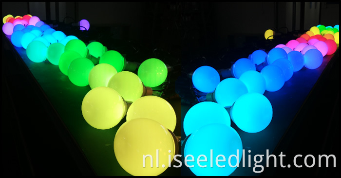 DMX512 RGB LED Bulb Light